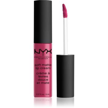NYX Professional Makeup Soft Matte Lip Cream lekka matowa szminka w płynie odcień 18 Prague 8 ml