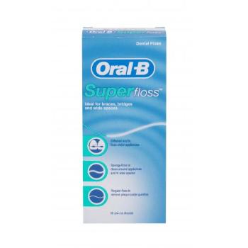 Oral-B Super Floss 1 szt nitka dentystyczna unisex Uszkodzone pudełko