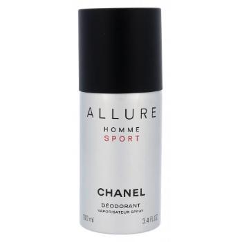 Chanel Allure Homme Sport 100 ml dezodorant dla mężczyzn uszkodzony flakon
