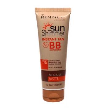 Rimmel London Sun Shimmer 9in1 125 ml krem bb dla kobiet Medium Matte