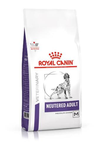ROYAL CANIN VHN Neutered Adult Medium Dog 9kg dla dorosłych psów ras średnich, po zabiegu sterylizacji, z tendencją do nadwagi i/lub wrażliwą skórą