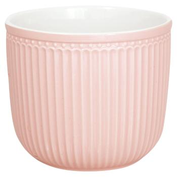 Różowa ceramiczna doniczka Green Gate Alice, ø 16 cm