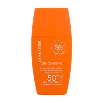 Lancaster Sun Sensitive Tinted Mattifying Fluid SPF50 30 ml preparat do opalania twarzy dla kobiet