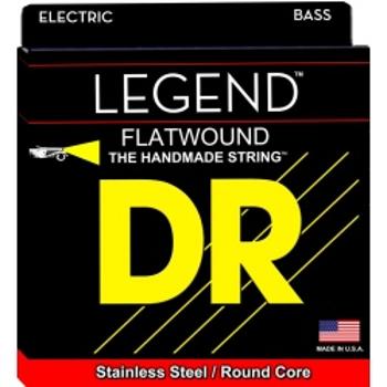 Dr Fl 45-125 Legend Bass Flatwound Struny Gitara Basowa