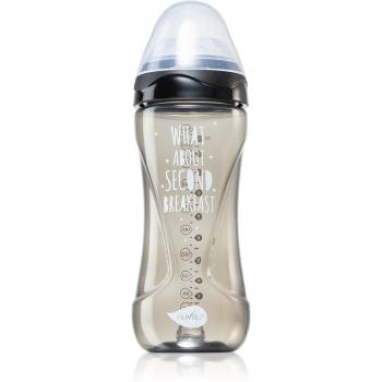 Nuvita Cool Bottle 4m+ butelka dla noworodka i niemowlęcia Black 330 ml