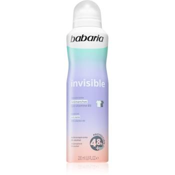 Babaria Deodorant Invisible antyprespirant w sprayu przeciwko białym i żółtym śladom 200 ml