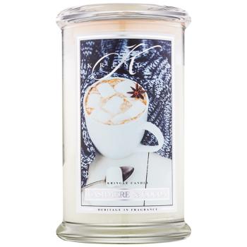 Kringle Candle Cashmere & Cocoa świeczka zapachowa 624 g