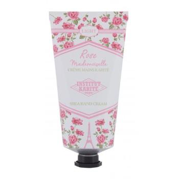 Institut Karité Light Hand Cream Rose Mademoiselle 75 ml krem do rąk dla kobiet
