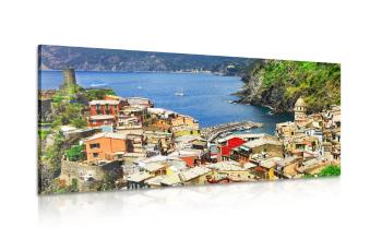 Obraz wybrzeże Włoch - 100x50