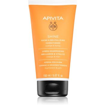Apivita Holistic Hair Care Orange & Honey odżywka rewitalizująca przywracająca włosom blask 150 ml