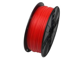 GEMBIRD Filament  PLA, 1,75mm, 1kg, fluorescencyjny, czerwony