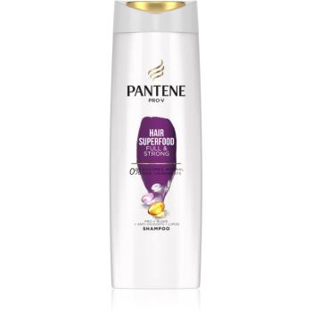 Pantene Hair Superfood Full & Strong szampon zapewniający odżywienie i blask 400 ml