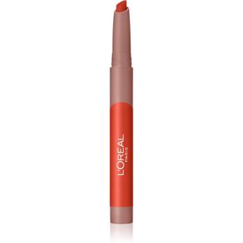 L’Oréal Paris Infaillible Matte Lip Crayon szminka w sztyfcie z matowym wykończeniem odcień 110 Caramel Rebel 2.5 g
