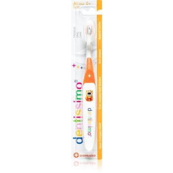 Dentissimo Toothbrushes Kids szczoteczka do zębów dla dzieci od 6 lat soft Orange 1 szt.