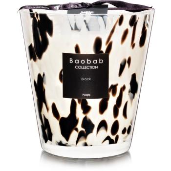 Baobab Pearls Black świeczka zapachowa 16 cm