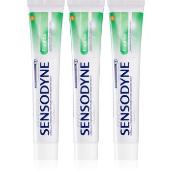 Sensodyne Fluoride pasta do zębów dla wrażliwych zębów 3x75 ml