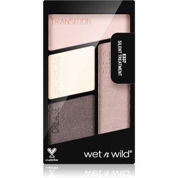 Wet n Wild Color Icon Eyeshadow Quad paleta cieni do powiek odcień Silent Treatment 4.5 g