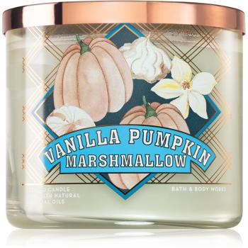 Bath & Body Works Vanilla Pumpkin Marshmallow świeczka zapachowa I. 411 g