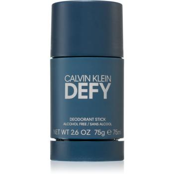 Calvin Klein Defy dezodorant w sztyfcie (bez alkoholu) bez alkoholu dla mężczyzn 75 g
