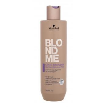 Schwarzkopf Professional Blond Me Cool Blondes Neutralizing Shampoo 300 ml szampon do włosów dla kobiet