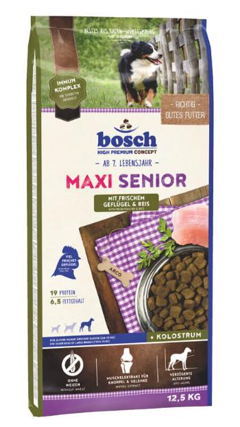 BOSCH Maxi Senior drób i ryż 12,5 kg