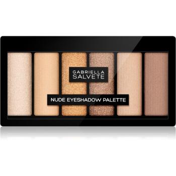 Gabriella Salvete Eyeshadow 6 Shades Palette paleta cieni do powiek odcień 01 Nude 12 g