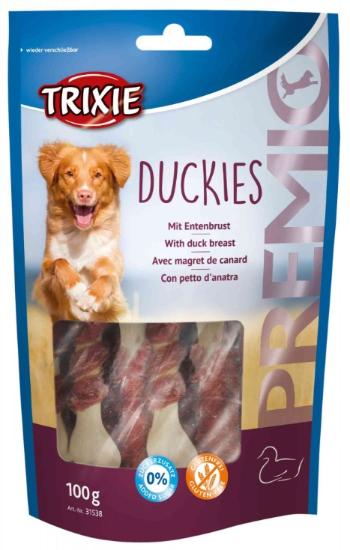 Przysmak dla psa DUCKIES jasne kości panierowane w mięsie (trixie) - 100g