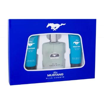 Ford Mustang Mustang Blue zestaw Edt 100 ml + Żel pod prysznic 100 ml + Balsam po goleniu 100 ml dla mężczyzn