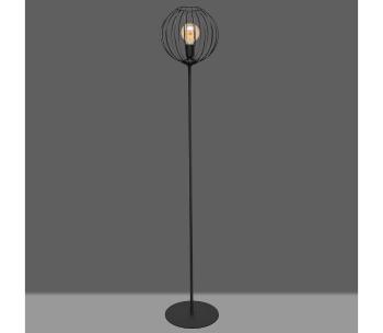 Lampa podłogowa MERCURE 1xE27/60W/230V czarny