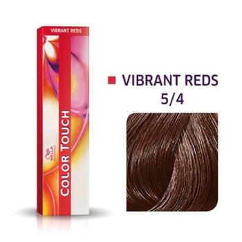 Wella Professionals Color Touch Vibrant Reds profesjonalna demi- permanentna farba do włosów z wielowymiarowym efektem 5/4 60 ml