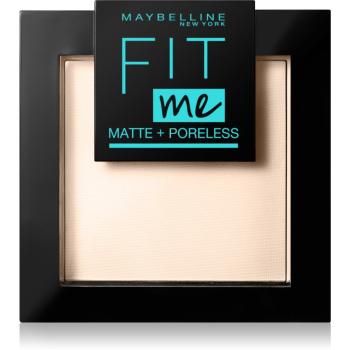 Maybelline Fit Me! Matte+Poreless puder matujący odcień 105 Natural Ivory 9 g
