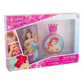 Disney Princess Ariel zestaw Edt 100 ml + Żel pod prysznic 300 ml dla dzieci Uszkodzone pudełko