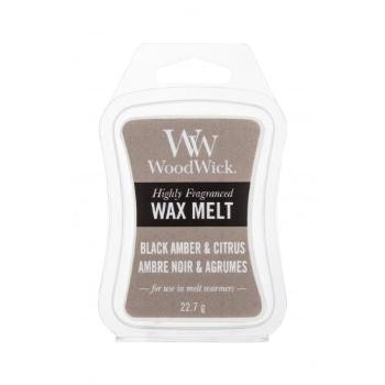 WoodWick Black Amber & Citrus 22,7 g zapachowy wosk unisex