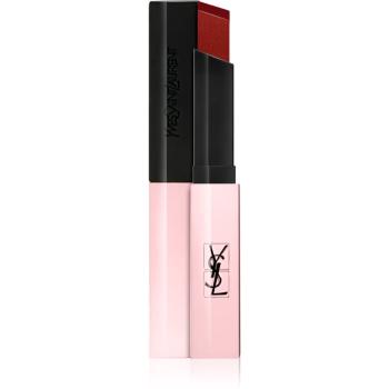 Yves Saint Laurent Rouge Pur Couture The Slim Glow Matte matowa szminka nawilżająca z połyskiem odcień 202 Insurgent Red 2 g