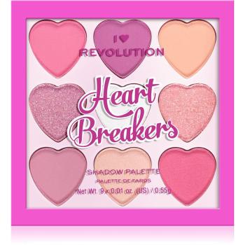 I Heart Revolution Heartbreakers paleta cieni do powiek odcień Sweetheart 4.95 g