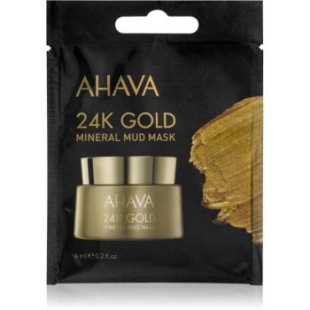 Ahava Mineral Mud 24K Gold mineralna maseczka błotna z 24-karatowym złotem 6 ml