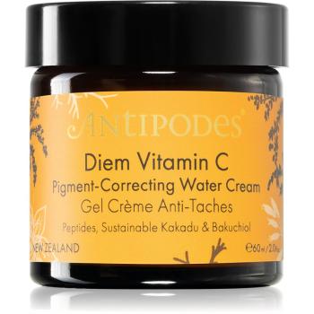 Antipodes Diem Vitamin C Pigment-Correcting Water Cream krem rozjaśniający na przebarwienia 60 ml