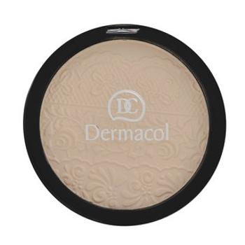 Dermacol Compact Powder No.4 puder z ujednolicającą i rozjaśniającą skórę formułą 3,8 g