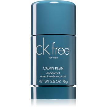 Calvin Klein CK Free dezodorant w sztyfcie (bez alkoholu) bez alkoholu dla mężczyzn 75 ml