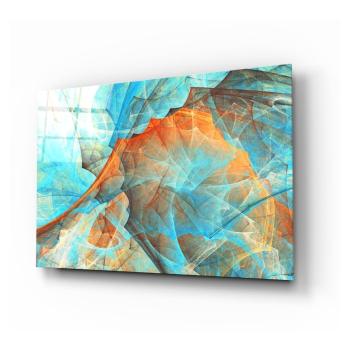 Szklany obraz Insigne Colored Nets, 110x70 cm