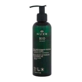 NUXE Bio Organic Botanical Cleansing Oil Face & Body 200 ml olejek pod prysznic dla kobiet uszkodzony flakon
