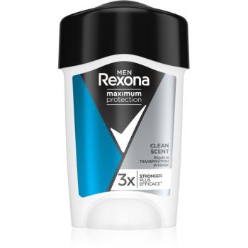 Rexona Maximum Protection Clean Scent kremowy antyperspirant przeciw nadmiernej potliwości 45 ml