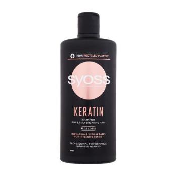 Syoss Keratin Shampoo 440 ml szampon do włosów dla kobiet