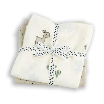Done by Deer ™ Gauze Diaper Wrap 2-Pack Lalee Sand