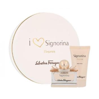 Salvatore Ferragamo Signorina Eleganza zestaw Edp 30ml + 50ml Balsam dla kobiet