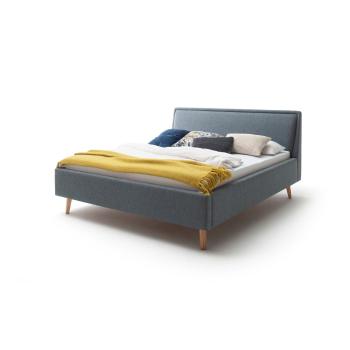 Zielononiebieskie łóżko dwuosobowe Meise Möbel Frieda, 160x200 cm
