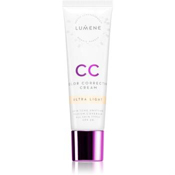 Lumene Nordic Makeup Color Correcting CC krem wyrównujący koloryt skóry SPF 20 odcień Ultra Light 30 ml