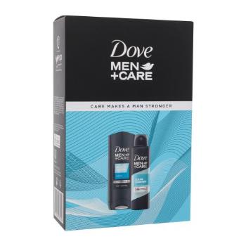 Dove Men + Care Clean Comfort Duo Gift Set zestaw Żel pod prysznic Men Care Clean Comfort 250 ml + Antyperspirant Men Care Clean Comfort 150 ml