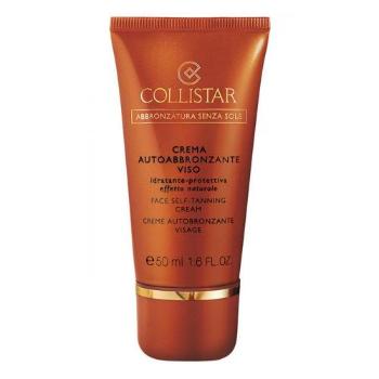 Collistar Tan Without Sunshine Face Self-Tanning Cream 50 ml samoopalacz dla kobiet Uszkodzone pudełko