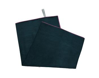 Ręcznik szybkoschnący fitness MAXI - ciemnoszary - Rozmiar 80 x 160 cm